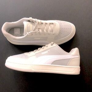 Puma Caven 2.0 ash gray-white-suede gray size 10.5 regular
